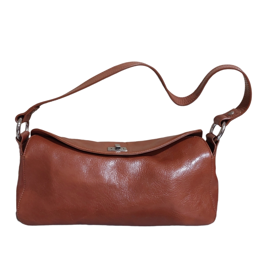Danier leather brown purse